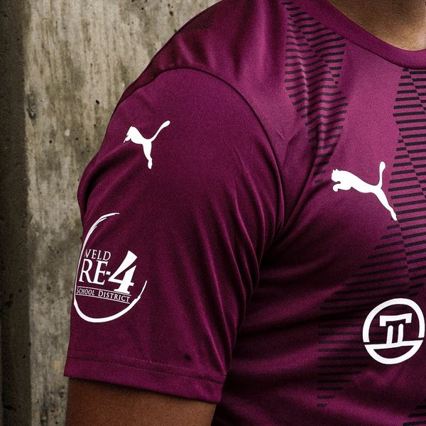 2024 Puma Hailstorm Maroon Kit Youth