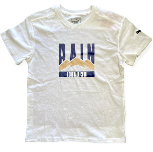 PUMA Youth White Rain Football Club T-Shirt