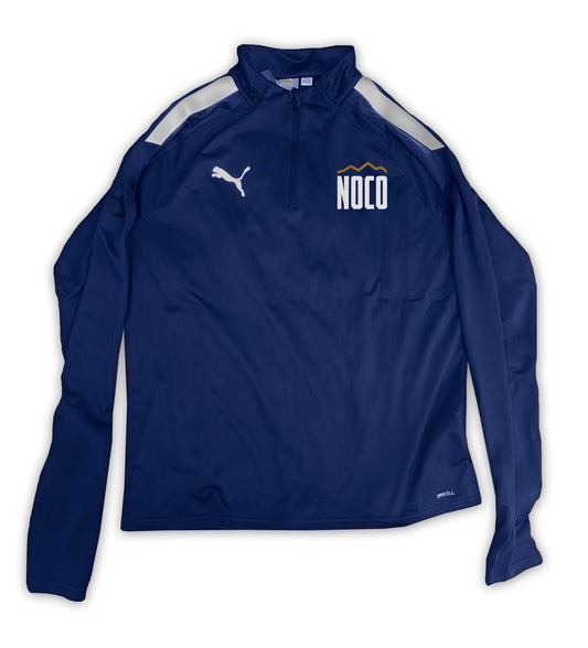 PUMA Navy Drycell NOCO 1/4 Zip