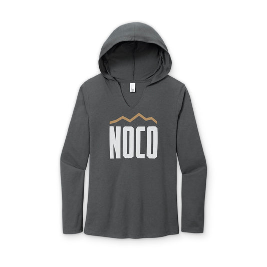 Women's Grey NOCO Hooded T-Shirt