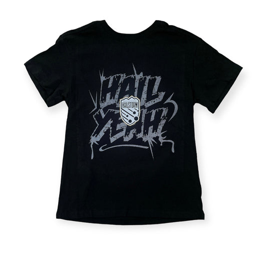 PUMA Youth Black Hail Yeah T-Shirt