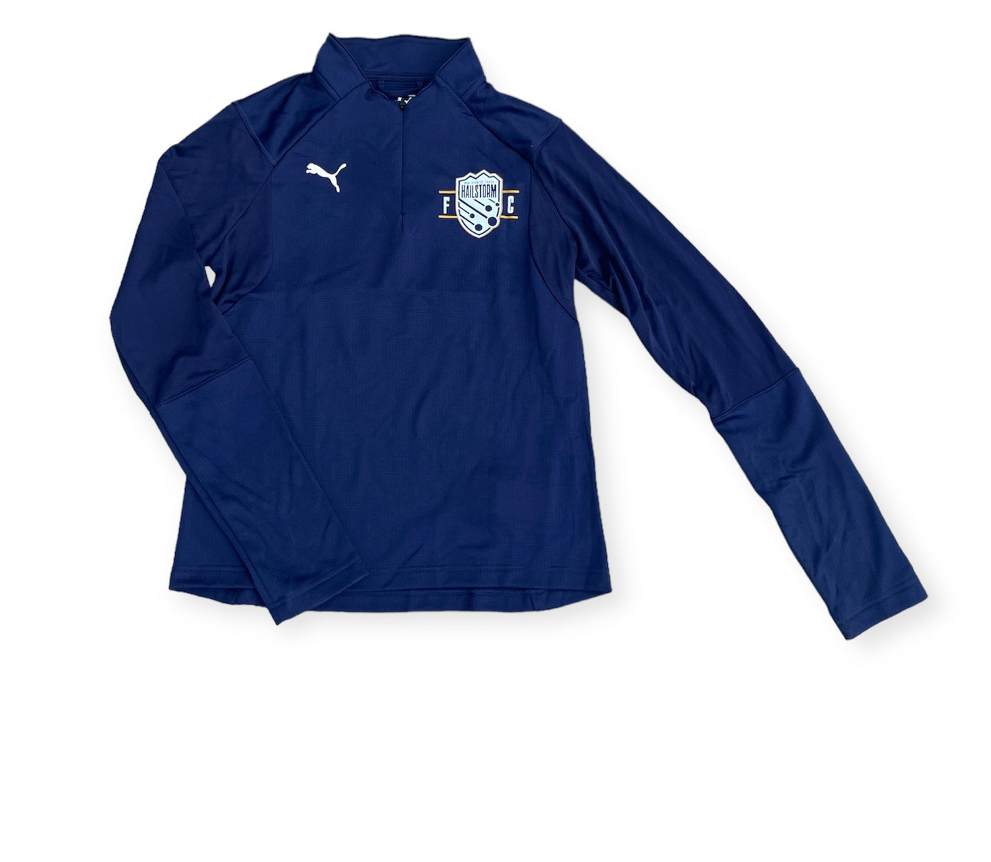 PUMA Women's Navy HFC Training 1/4 Zip