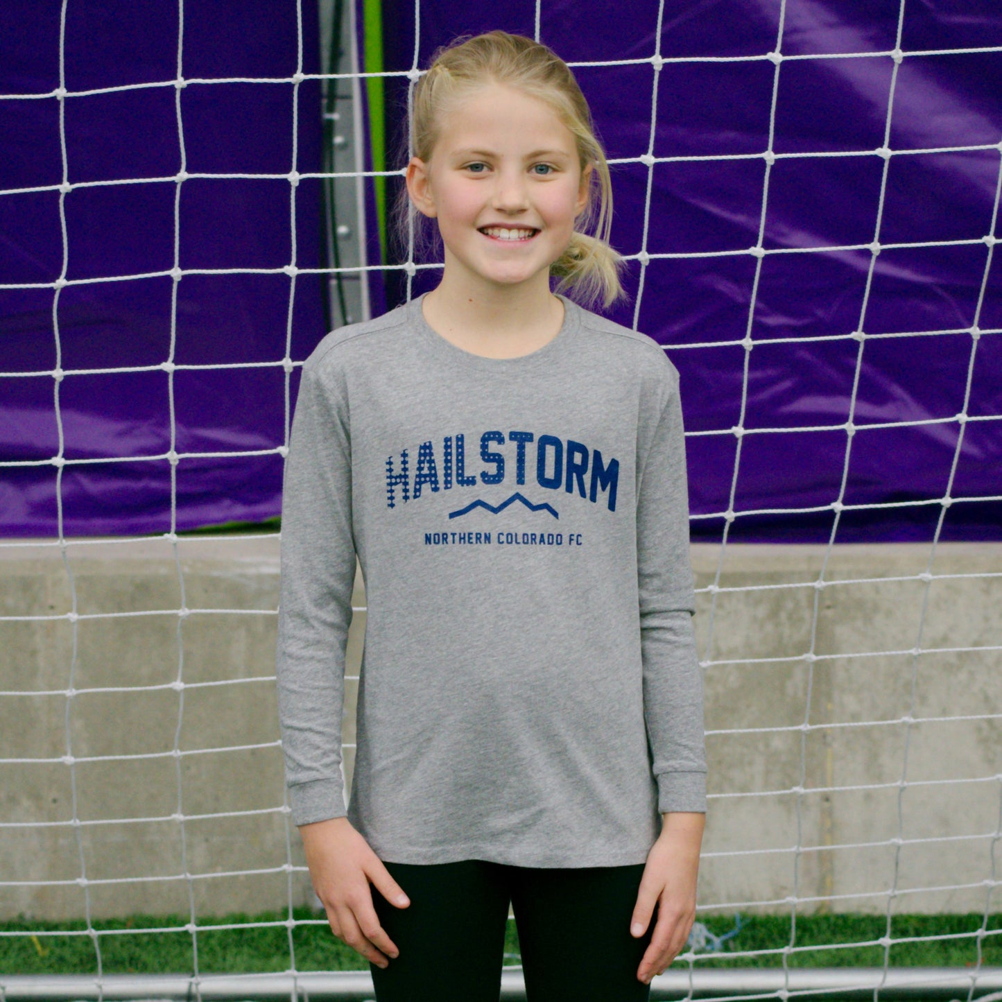 PUMA Youth Grey HFC Long Sleeve Shirt