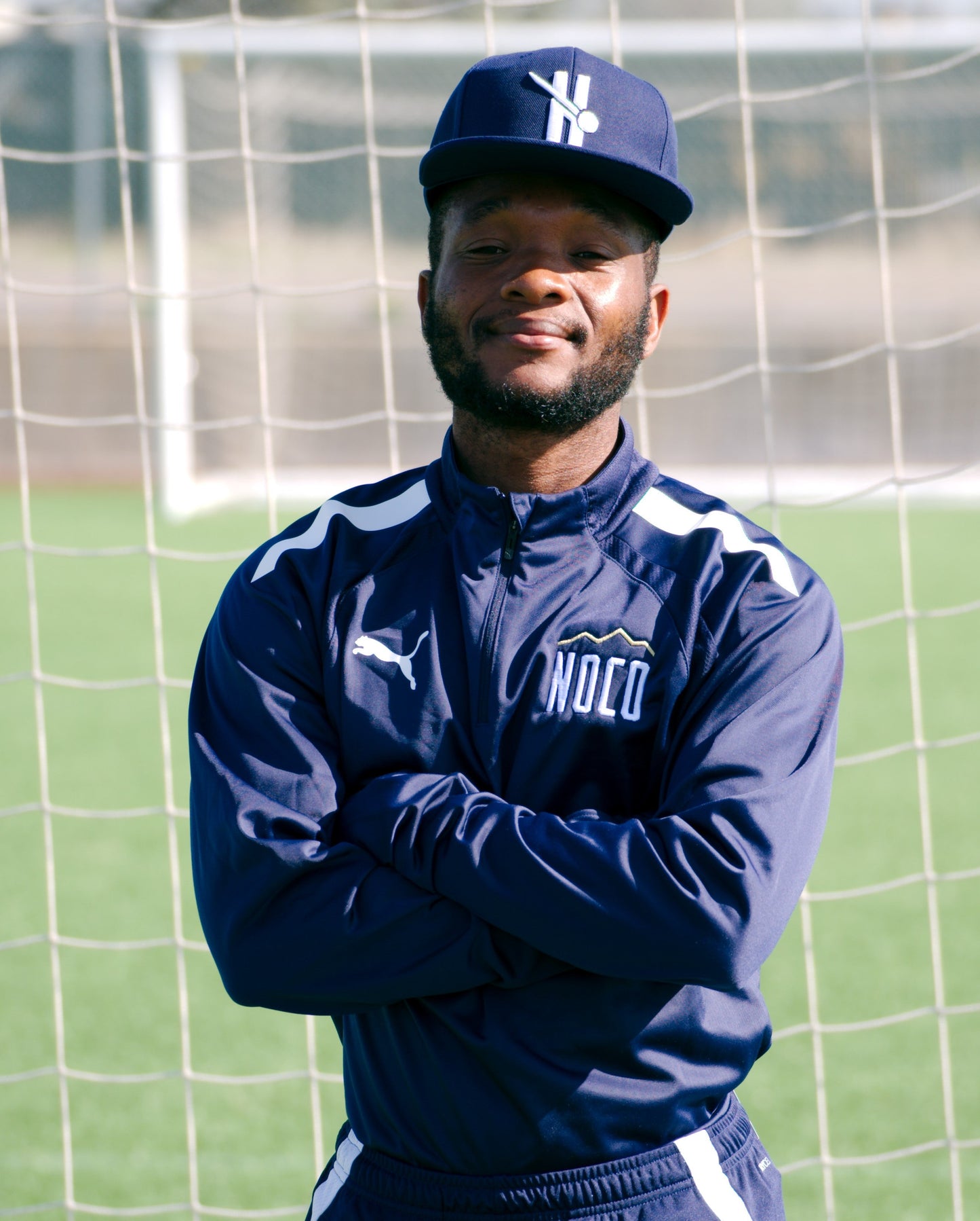 PUMA Navy Drycell NOCO 1/4 Zip