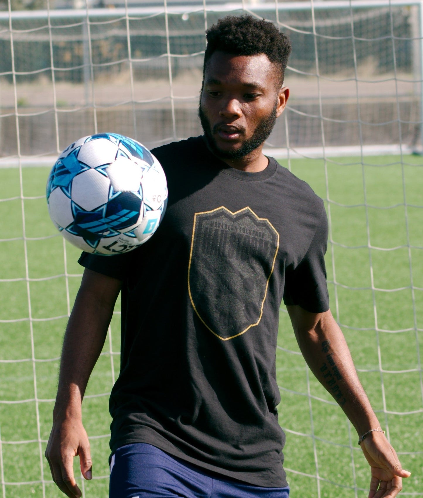 PUMA Black Shadow HFC Crest T-Shirt
