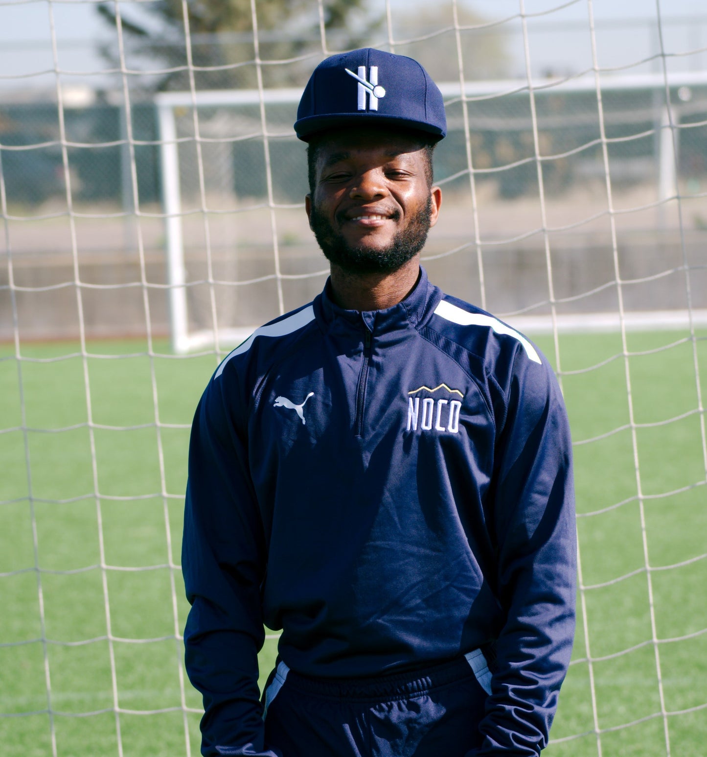 PUMA Navy Drycell NOCO 1/4 Zip