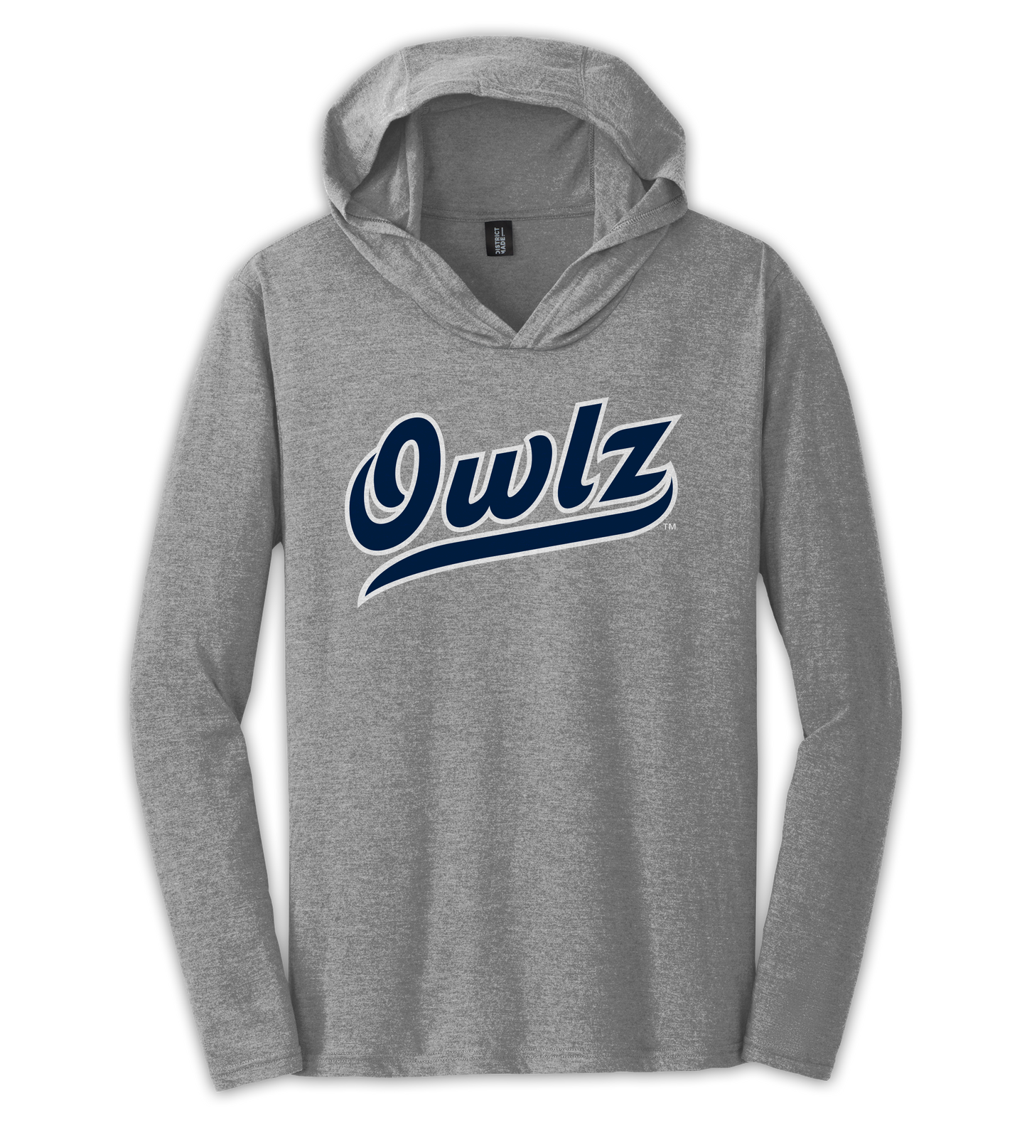 NoCO Owlz Grey Hooded T-Shirt