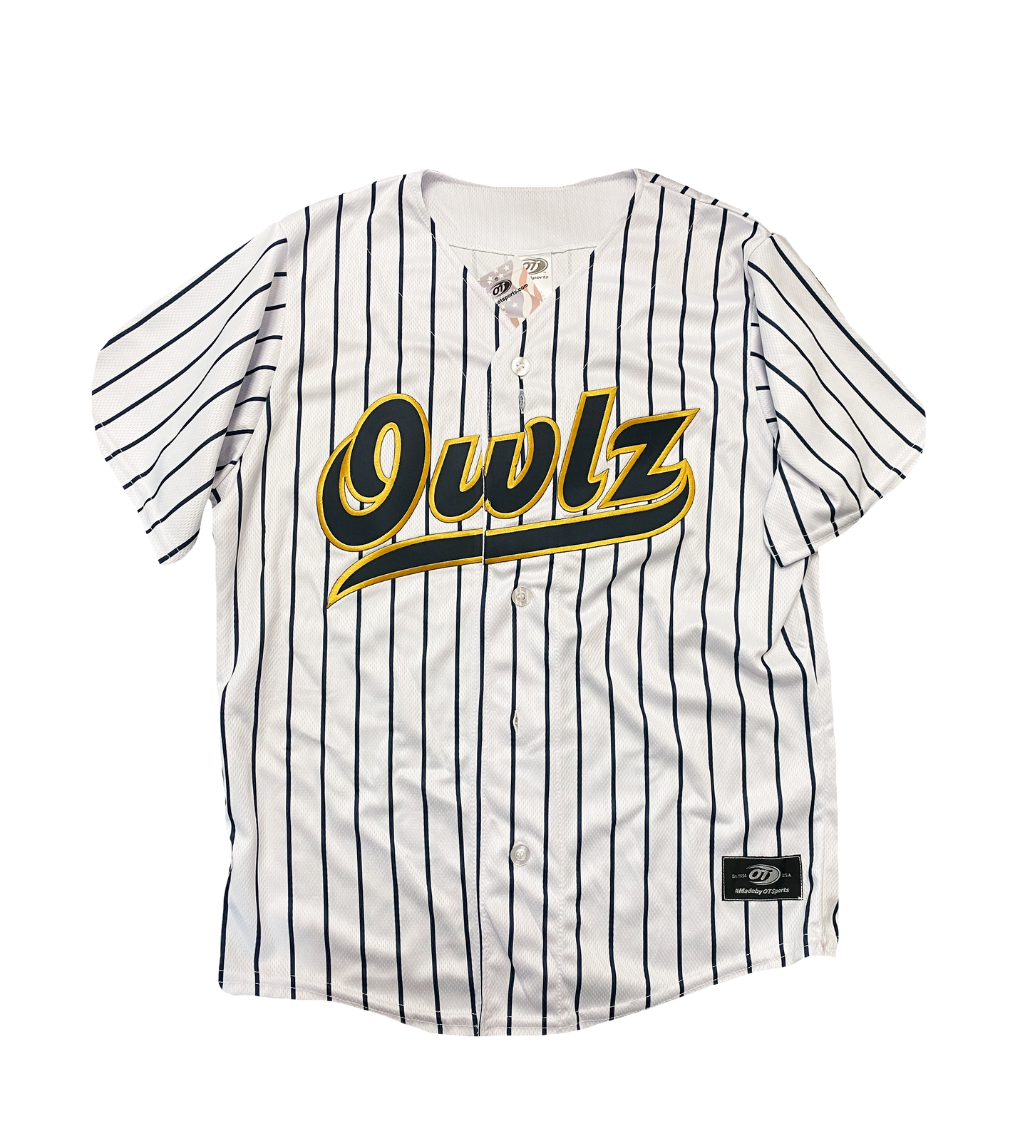 NoCO Owlz Pinstripe Jersey