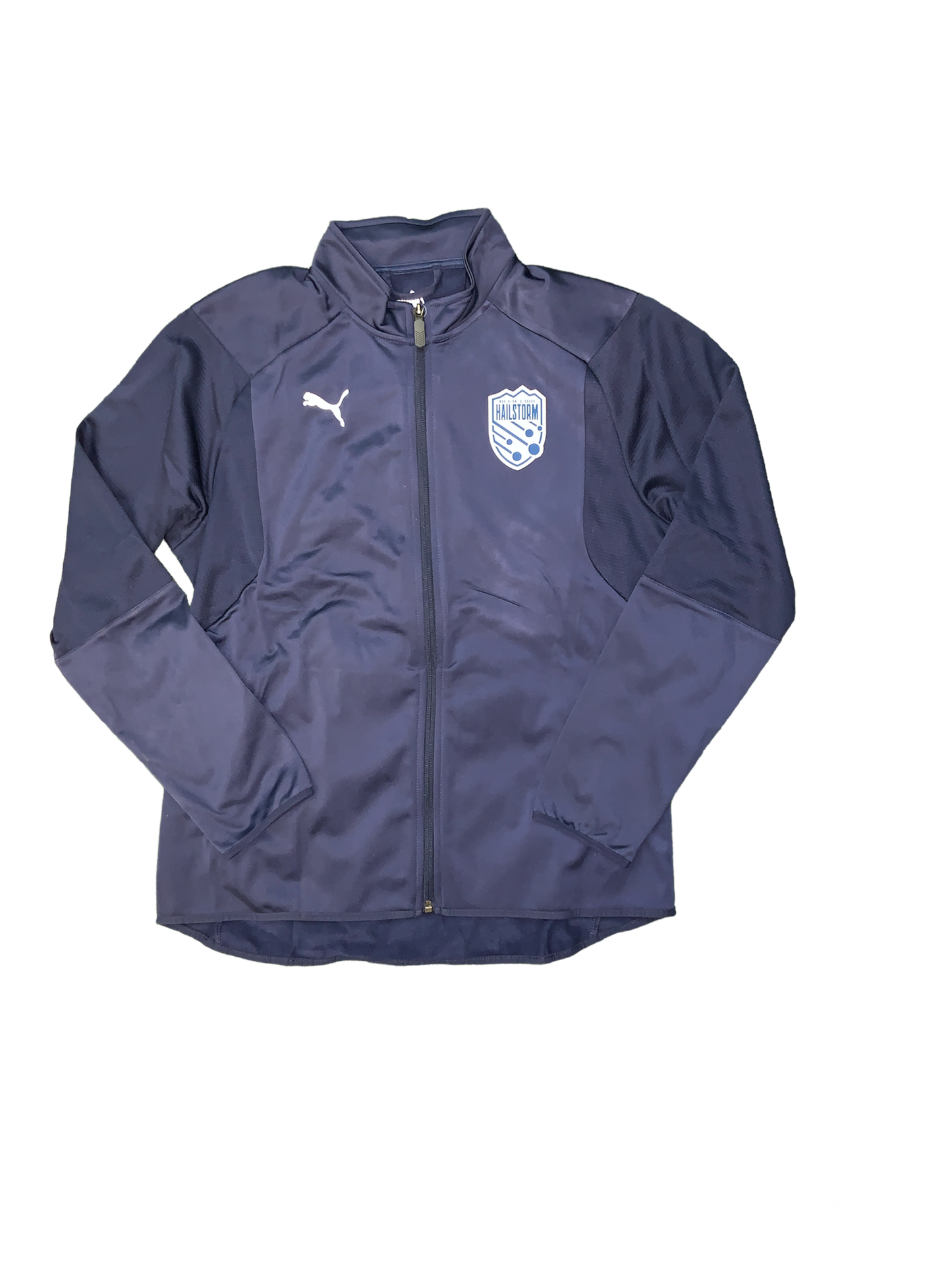 PUMA Women's Navy HFC Crest Training Jacket