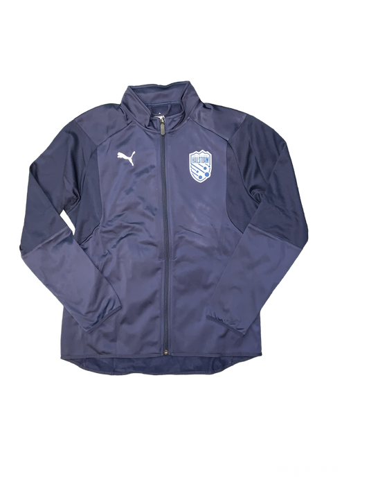 PUMA Women's Navy HFC Crest Training Jacket