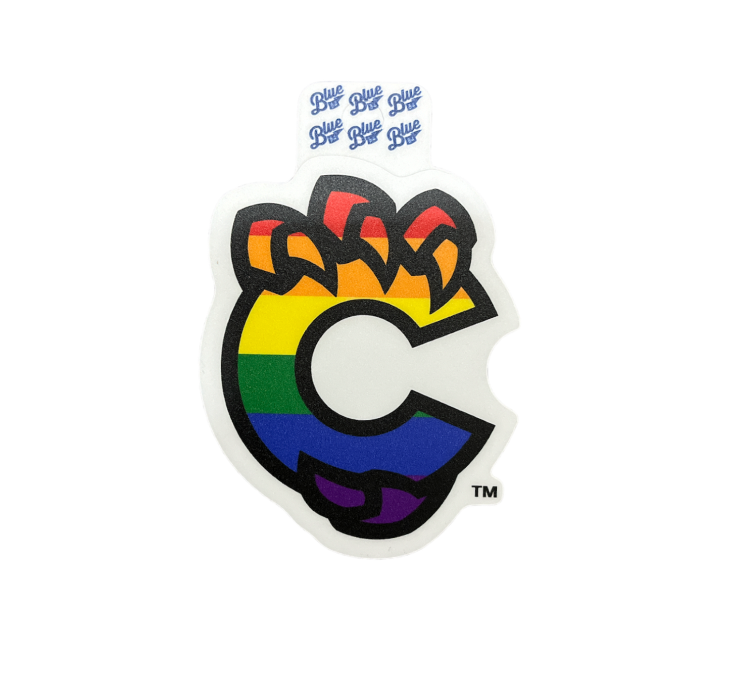 NoCO Owlz Rainbow C-Claw Sticker