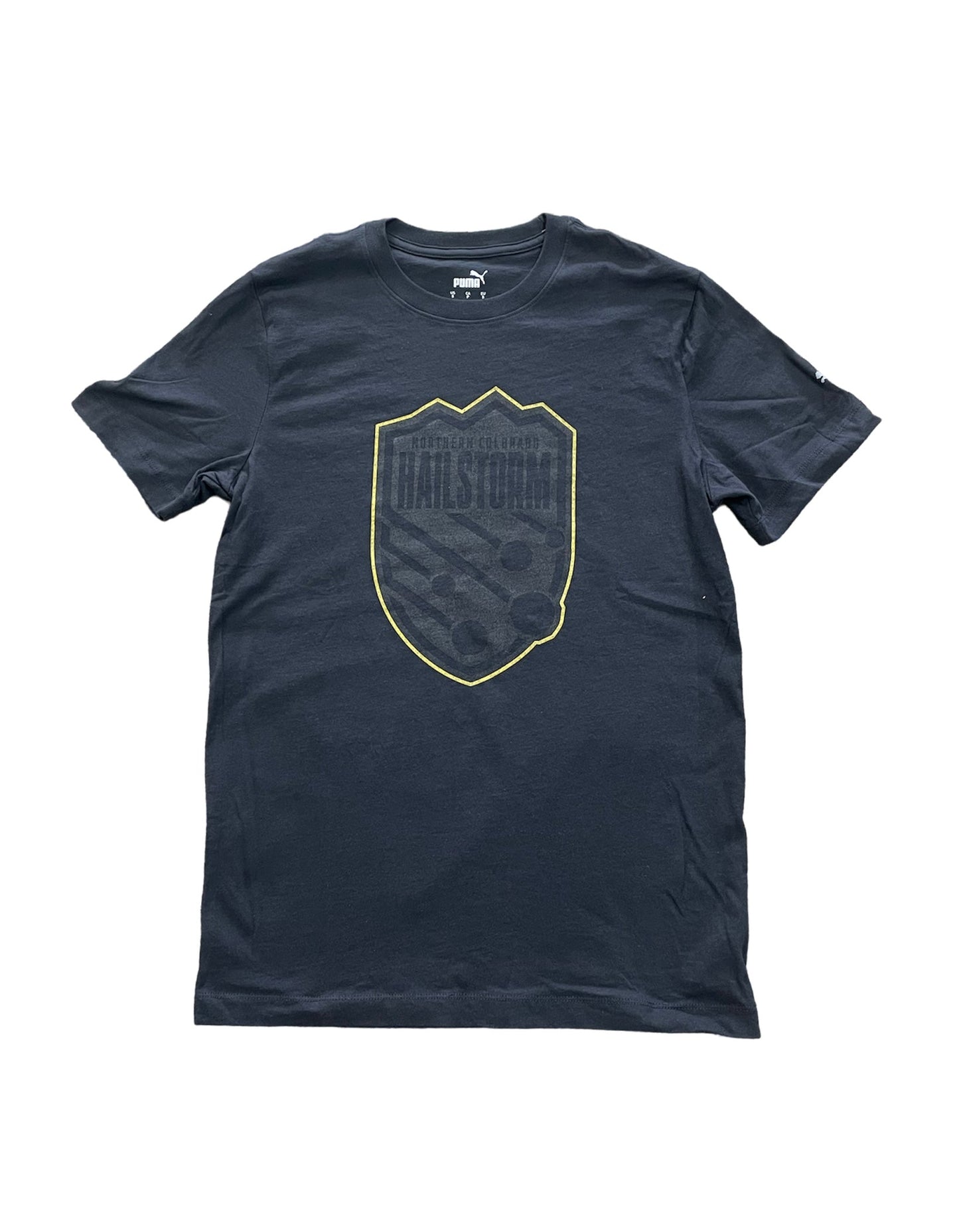 PUMA Black Shadow HFC Crest T-Shirt