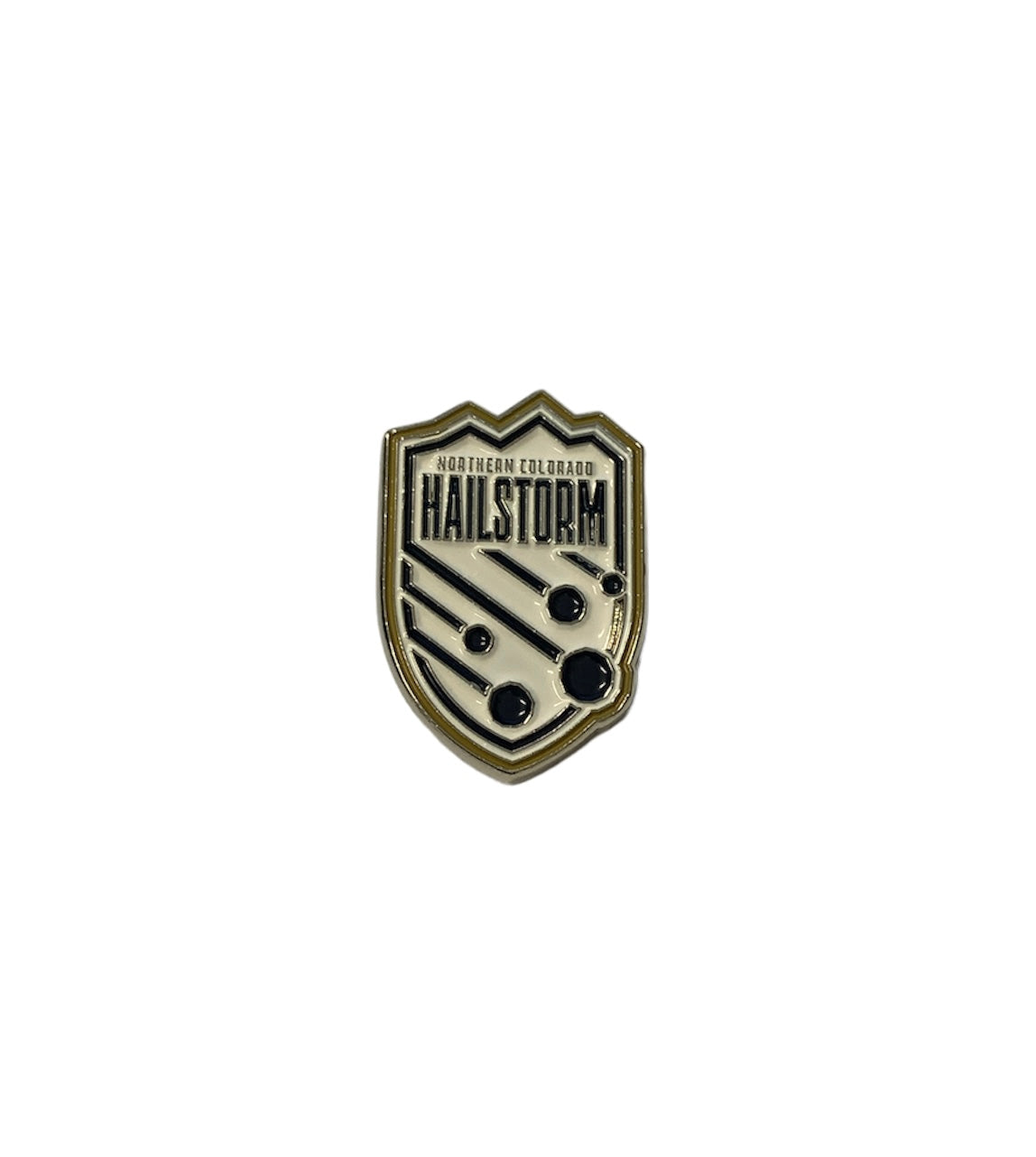 Hailstorm Crest Pin