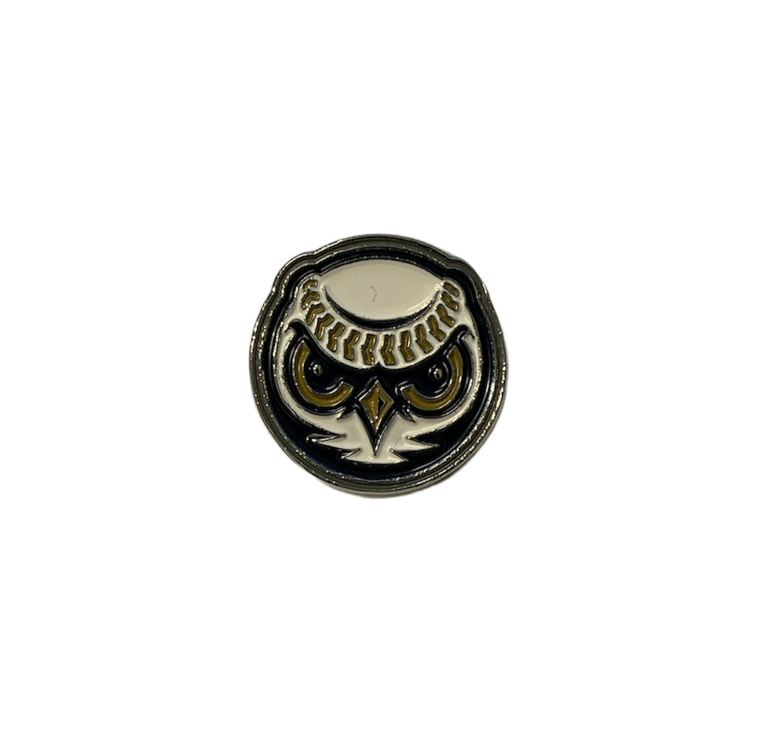 NoCO Owlz Baseball Logo Pin