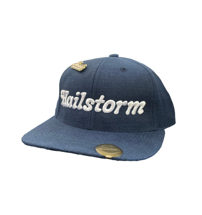 Navy Hailstorm Hood Hat