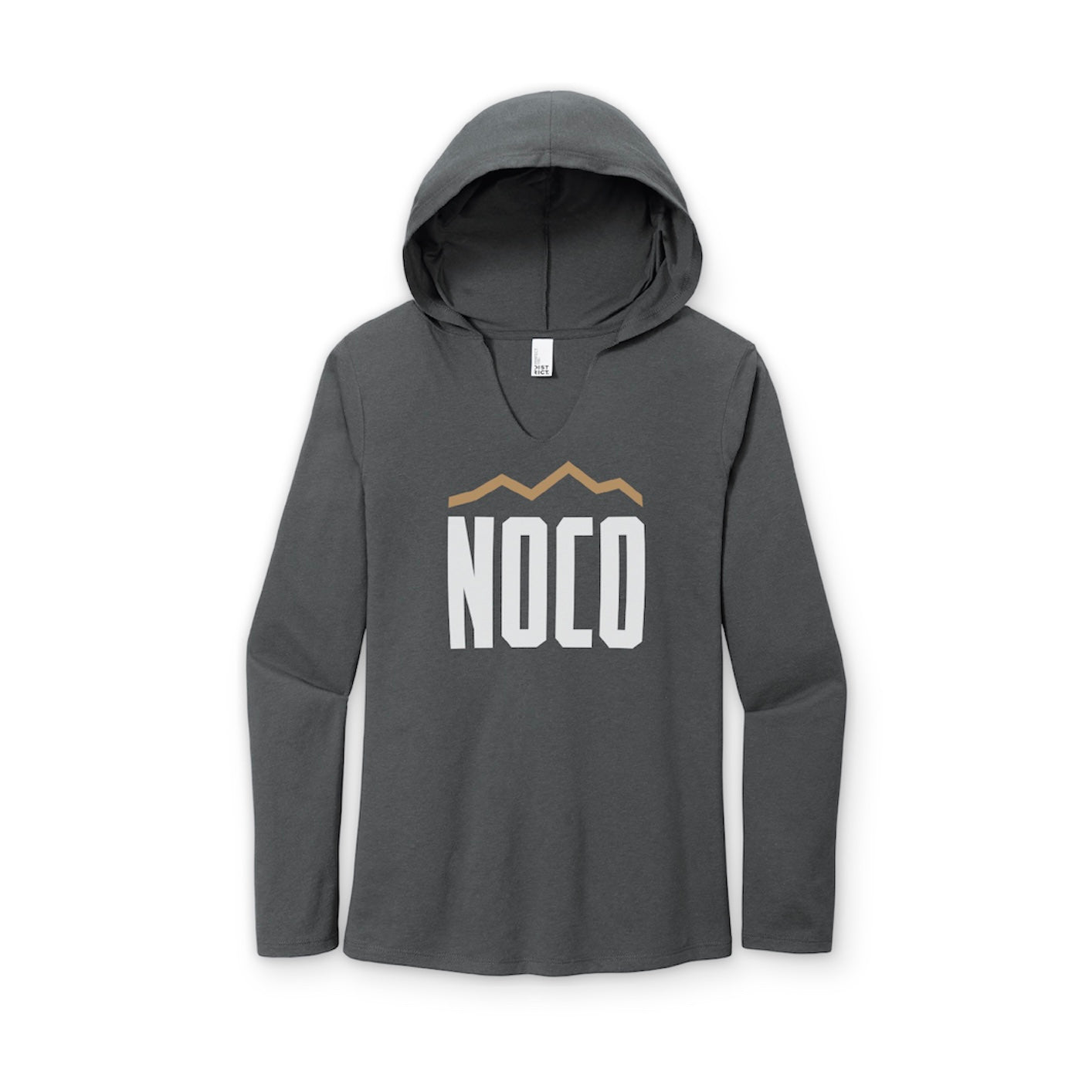 Women's Grey NOCO Hooded T-Shirt