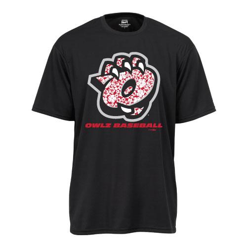 Orem Owlz Hawaiian O Claw Performance Tee