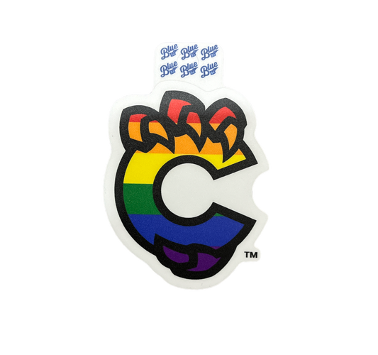 NoCO Owlz Rainbow C-Claw Sticker