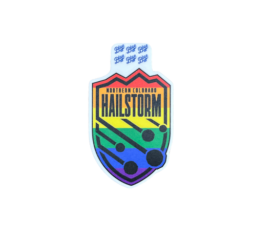 HFC Rainbow Crest Sticker