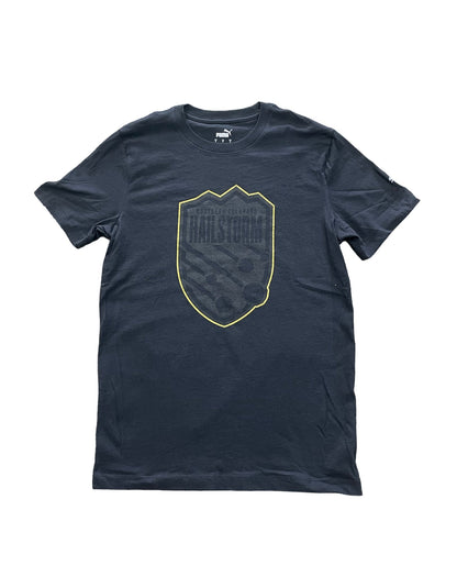 PUMA Black Shadow HFC Crest T-Shirt